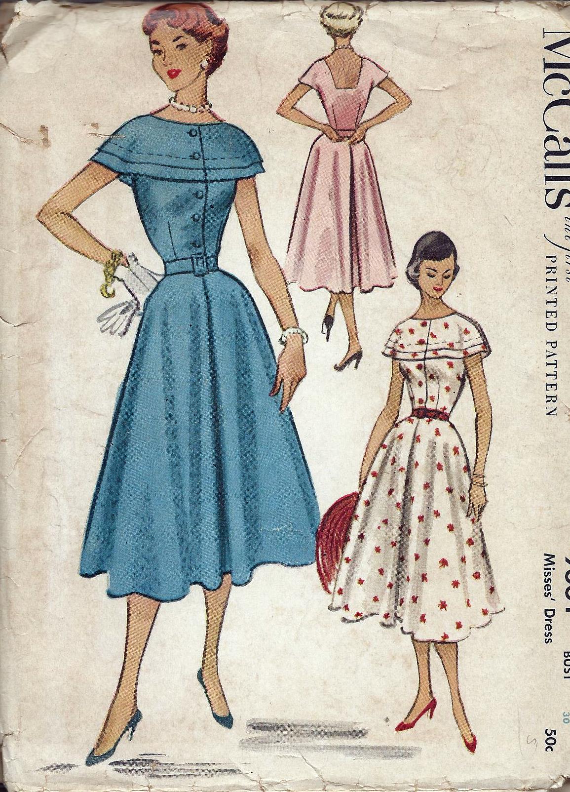 McCall's 9331 A Vintage Sewing Patterns