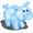 Snow Flake Pig-icon