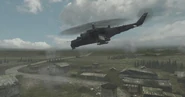 Mi-24 Side Flight