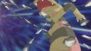 EP723 Krokorok usando roca afilada