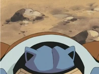 EP272 Blastoise de Gary usando refugio