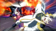 Natsu vs Hughes