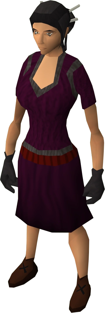 Gloves of silence equipped