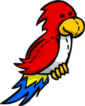 Stuffed Parrot