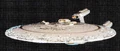 Galaxy class USS Enterprise future variant finished studio model, dorsal view test shotst.jpg