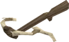 Hunters' crossbow detail
