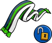 Green and Blue Scarf unlockable
