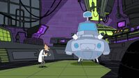 Ice Cream Sundae Maker, construido por el Dr. Doofenshmirtz