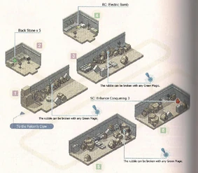 Temple of Elemia - Outer Wall Map 1