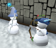 SNowman fight 2