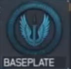 Baseplate insignia