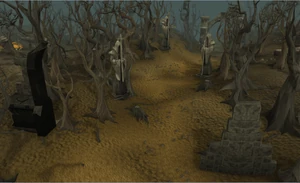 Wilderness wood pathway