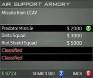 Survival Mode Screenshot Air Support Predator Missile