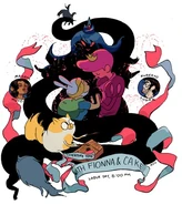 Adv with fionna and cake promo