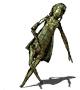 Peculiar doll