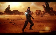 Emmett Graves about to shoot