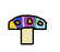 Iridescent mushroom.