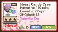 Heart Candy Tree Market Info