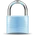 128px-Padlock-skyblue svg