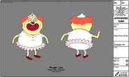 Modelsheet headclownnurse