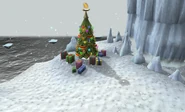 Penguin christmas tree