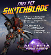 Two Year Anniv SwitchBlade Pet