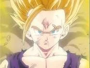 Gohan en ssj2 por primera vez