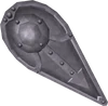 Steel kiteshield detail