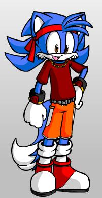 Sonic Blue Fox