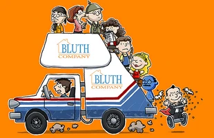 Bluths as Peanuts