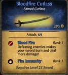 BloodfireCutlass