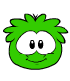 Green puffle new look