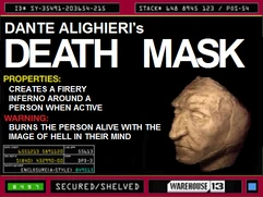Dante Alighieri's Death Mask