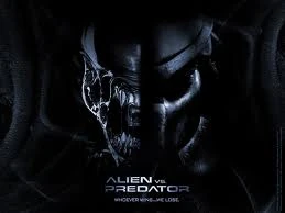 Predator and alienface