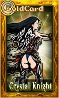 Female Crystal Knight Card