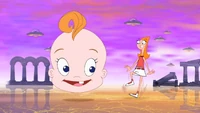 Floating Baby Head