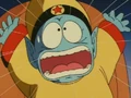 PILAF SCREAMING AT THE TOP OF HIS LUNGS