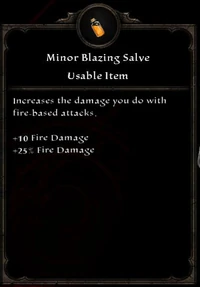 Minor Blazing Salve
