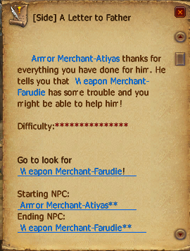 A letter to father1