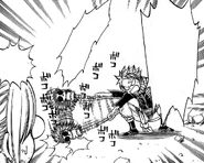 Natsu attacking klodoa