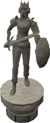 Camorra statue