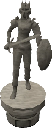 Camorra statue