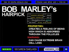 Bob Marley's Hairpick