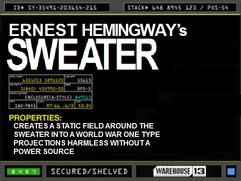 Ernest Hemingway's Sweater