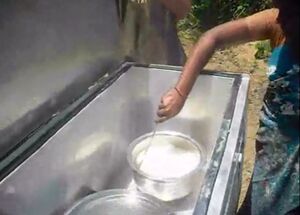 Saracon Solar Cooker, cooking chamber, 2009