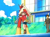 EP545 May junto a Blaziken