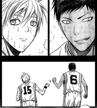 Kuroko and Aomine @ Teiko
