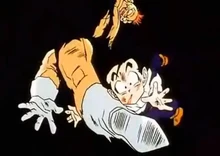Recoome atacando a Gohan