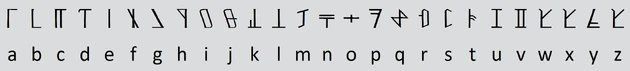 Dethek alphabet.png