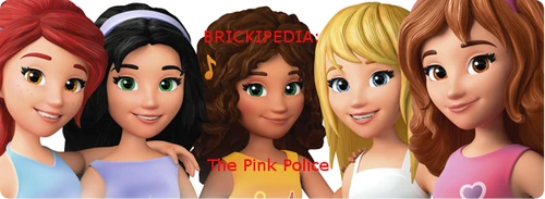 Pink police logo